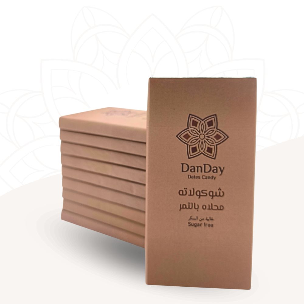 شوكولاتة محلاه بالتمر فاخرة  100x10جرام